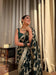 Model in Varnika Viridian posing confidently in palace interior