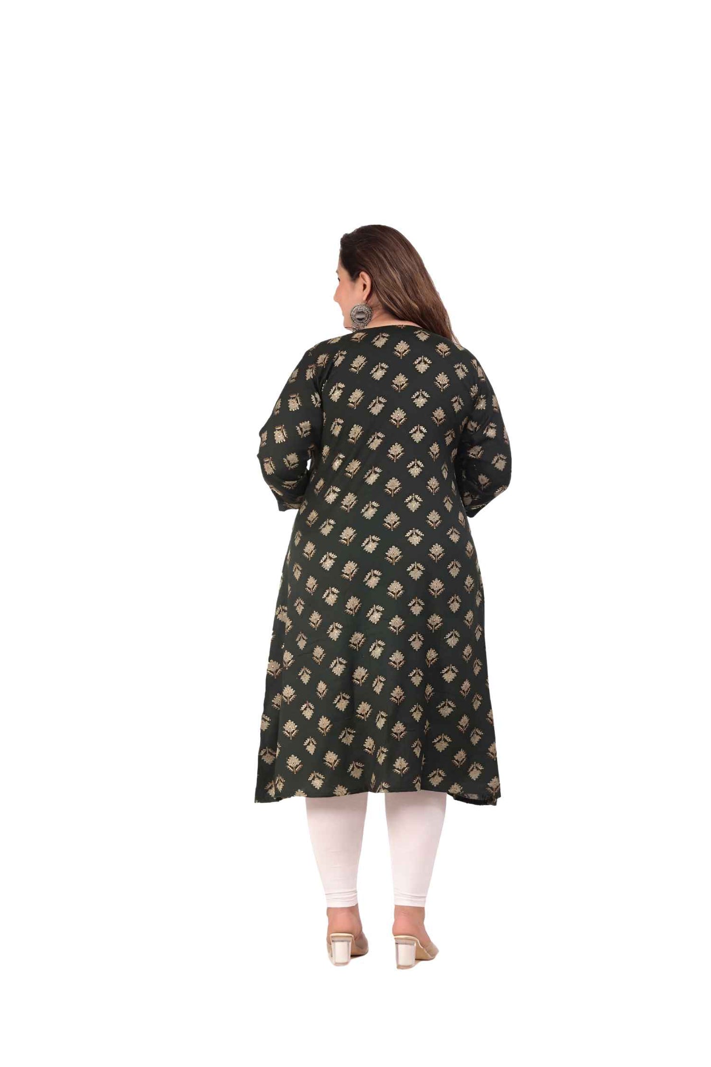  Smooth back view emphasizing graceful tailoring