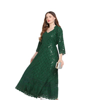 Isolated kurti like a forest silhouette