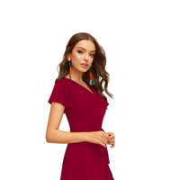 Flat lay confessing all maroon secrets