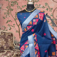 Front view revealing majestic blue print in motion